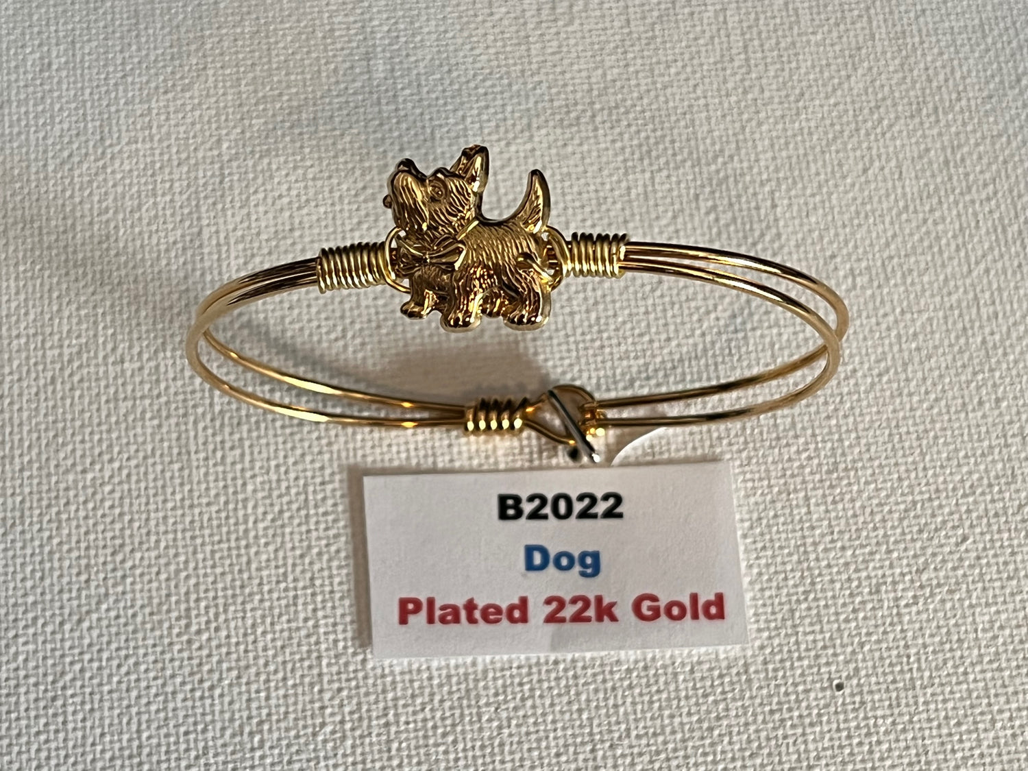 22K Gold Charm Bangle (9.15G) - Queen of Hearts Jewelry